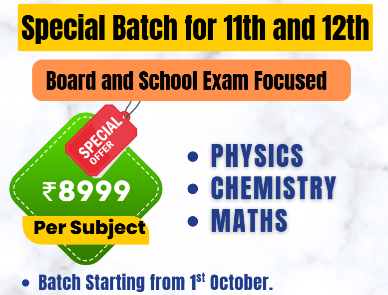 Complete Your 11th & 12th Syllabus in Just 4 Months — Enroll Now for Only ₹8,999!
